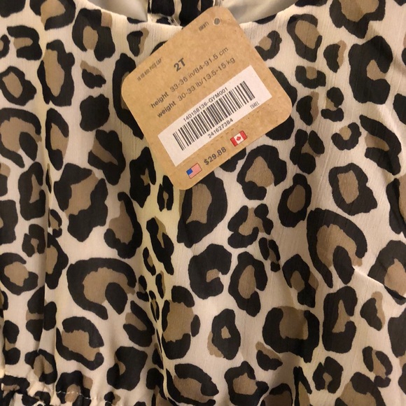 Animal Print Dress, size 2T - Picture 7 of 7
